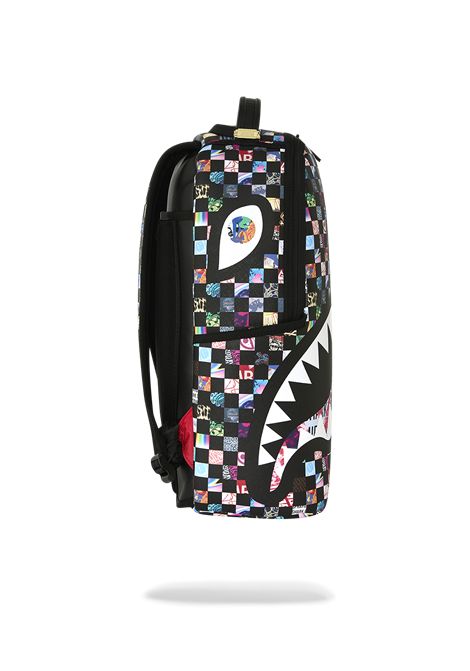 Zaino con stampa multicolor SPRAYGROUND | 910B8671NSZCRAZY CHECK